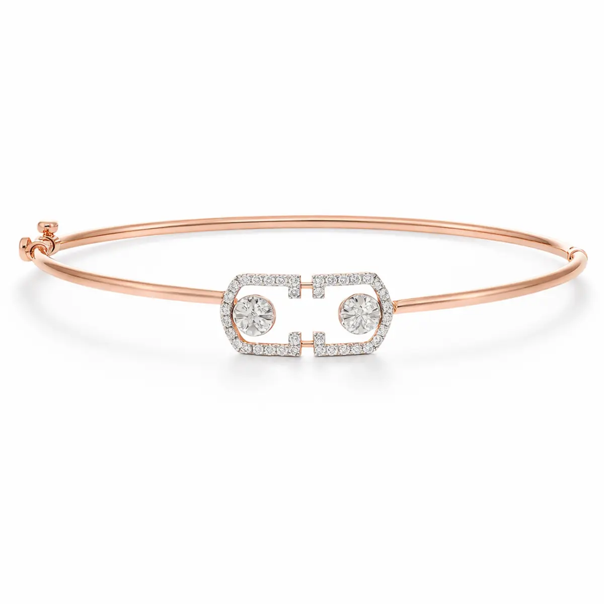 0.28 CT NATURAL DIAMOND BRACELET 18K GOLD